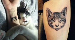 20 Melhores ideias de tatuagens para amantes de gatos